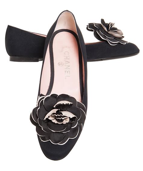 chanel camellia ballet flats|chanel style ballet flats.